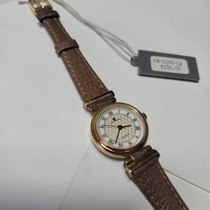 Vintage NOS J.B Champion - Made In Germany 23mm Case -  Brown Leather Band